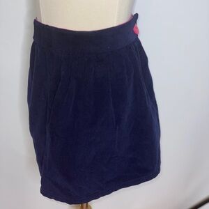 Hanna Andersson reversible corduroy skirt